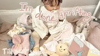 HUGE thrift haul for my reborns!😮🩰🤍🍼+ a chat, upcoming things, and some thrift tips!