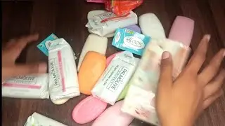soap opening HaUL/unpacking soap/Asmr video💜💜💜💜