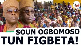 OBA GHANDI AFOLABI OLAOYE SOUN OGBOMOSO TUN FIGBETA NI TOWN ALL MEETING