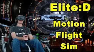 Elite Dangerous Motion Flight Sim - Follow a Type 9 for Landing