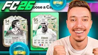 CRUYFF SI ZIDANE WINTER WILDCARDS SFIDEAZA ADVERSARII INTR-UN DRAFT AL ICONILOR MINUNE !!! EA FC 26