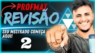 REVIS&Atilde;O  PROFMAT  2024/2025 - An&aacute;lise Combinat&oacute;ria ENA | Exame Nacional - Mestrado em Matem&aacute;tica