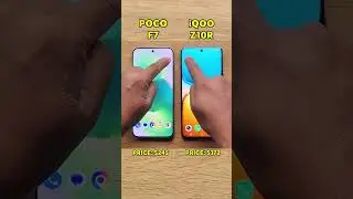 POCO F7 vs iQOO Z10R Boot Test ⚡ + CapCut Editing Comparison!