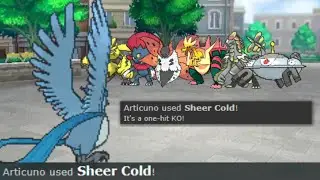 Sheer Cold Articuno SWEEPS Pokemon Showdown (pokemon showdown SWEEP)