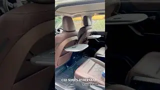 PREMIUM CAR SEAT TRAY 🔥CAR SONICS HYDERABAD #carassesories #automobile #luxury