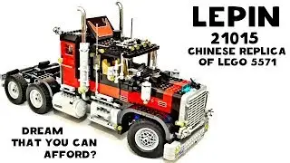 Lepin 21015 - review chinese replica of Lego 5571 set