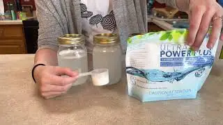 Norwex Ultra Power Plus vs Leading Detergent