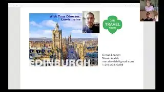 Virtual Tour of Edinburgh with Lewis - brought to you by Girl Travel Tours
