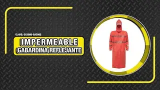 IMPERMEABLE GABARDINA REFLEJANTE - CLAVE: GA3060-GA3062