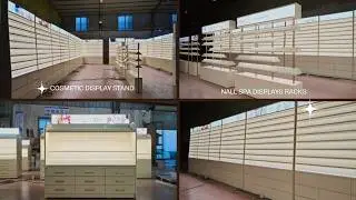 High-end Cosmetic Display Cabinets | Makeup Display Stand | Nall Spa Display Racks for Retailers