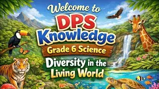 WELCOME TO DPS KNOWLEDGE GRADE 6 SCIENCE DIVERSITY IN THE LIVING WORLD