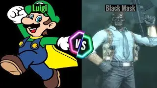 Batman Arkham Knight - Luigi Vs Black Mask