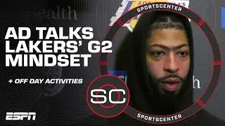 Anthony Davis: Lakers will come into Game 2 with &lsquo;sense of desperation&rsquo; | SportsCenter