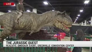 Jurassic Quest 2021 returns to Greenville with interactive features