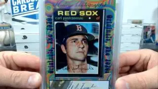 2016 Historic Autograph Originals 1970&rsquo;s Baseball Hobby 10 Box Case Break #1