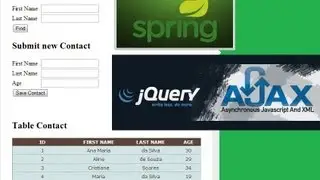 Spring MVC & Ajax JQuery - Parte 0