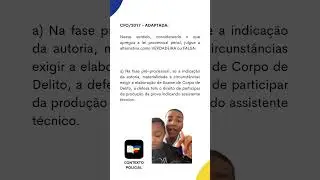 QUAIS S&Atilde;O AS FASES PR&Eacute;-PROCESSUAIS PENAIS? | CFO 2017: CPP | #shorts #policiais&nbsp;#militares