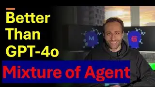 Better Than GPT-4o with Mixture of Agents ( MoA ) !