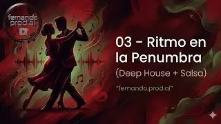 Ritmo en la Penumbra | Deep House + Salsa Latina (Fusi&oacute;n Nocturna Original) | AI.quimiaMusic