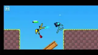 Arm Cannon vs Guitar: Supreme Duelist Stickman