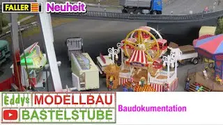 Faller Neuheit auf Eddys 1:87 Kirmesplatz. Dampfriesenrad mit #Carmotion und #M&auml;rklin