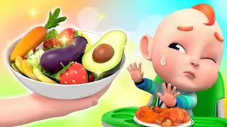 Eat Your Vegetables, Rob! 🥕| Vegetables Song | Good Habits | Rosoo Nursery Rhymes & Kids Songs