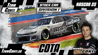 Руководство по трассе NASCAR 25 I Cup I COTA от Team Conti Sim Performance