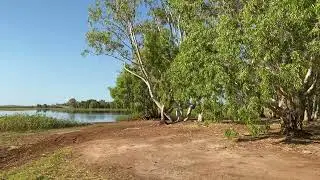 Chinaman Creek Dam, Cloncurry panorama