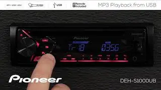 Инструкция - DEH-S1000UB - Воспроизведение MP3 с USB