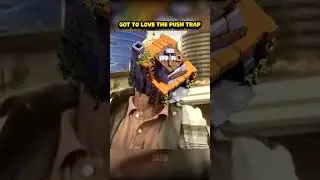 push trap does it again.. [Clash of Clans] #shorts #clashofclans #coc