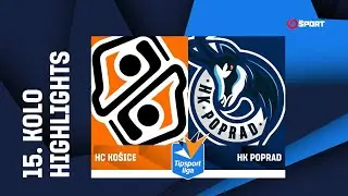 15. kolo: HC Košice - HK Poprad 6:3 (2:2, 1:0, 3:1)