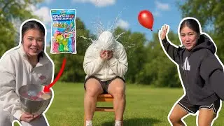 ANSWER OR GET SPLASHED - Quick Fire Questions (Water Balloon Forfeit)