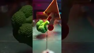 Pep & Brocky: A Sunlit Kitchen Dance-Off 🍕✨