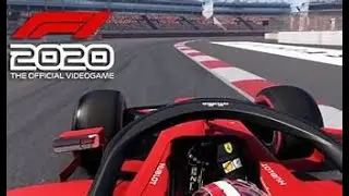 F1 2020 Gameplay Vietnamese Grand Prix 100% Lewis Hamilton, Crashes