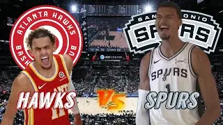 Atlanta Hawks vs San Antonio Spurs Live Play by Play & Scoreboard