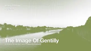 The Image Of Gentilly: An Analysis Through Kevin Lynch&rsquo;s Imageability Framework 