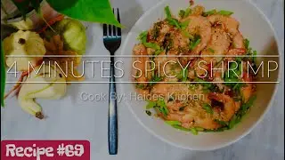 4 MINUTES SPICY SHRIMP|| HOW TO COOK SUPER DELICIOUS SPICY SHRIMP || TASTYRECIPE ||QUICKDINNER