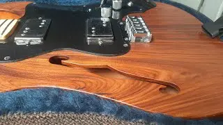 Guitarra que troca a capta&ccedil;&atilde;o em minutos. Kian Guitars