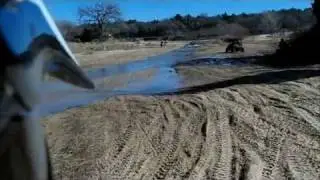 Helmet Cam Red River Motorcycle Trails - Bulcher, TX