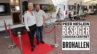 Peer Neslein bes&oslash;ger Caravan Centret Brohallen