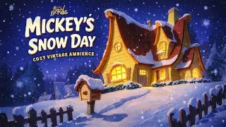 Mickey&rsquo;s Snow Day ❄️ ✨ Cozy Vintage Cartoon Ambience