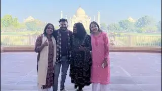 Unexpected TRIP to TAJ MAHAL with 3 Girls😍😝 | Vlog :212