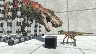 Searching For Giant T-Rex: Underground Pipe Maze Challenge! - Dinosaurs Rescue