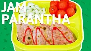 Сладкая паратха с джемом &mdash; цельнозерновая паратха с джемом &mdash; рецепт паратхи для детского ланч-бокса