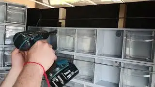Filstorage Tilt Bin Van Storage Installation