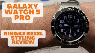 Galaxy Watch 5 Pro - Ringke Bezel Styling Premium Review