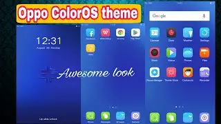 Oppo ColorOS theme. Very fresh thyme.