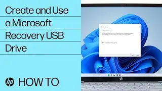 Creating and Using a Microsoft Recovery USB Drive | HP Computers | HP Support