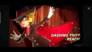 Princess Peach Showtime Dashing Thief Peach Barroom Ballet - Silent Film Light 