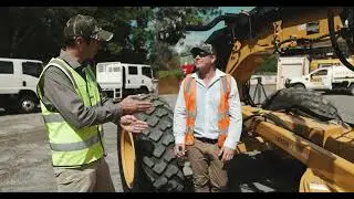 HAS025 Cat 150 Motor Grader Handover   HD 16x9 nosubs
